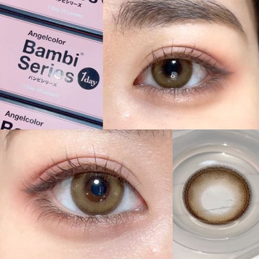 Angelcolor Bambi Series 1day /AngelColor/ワンデー（１DAY）カラコンを使ったクチコミ（3枚目）