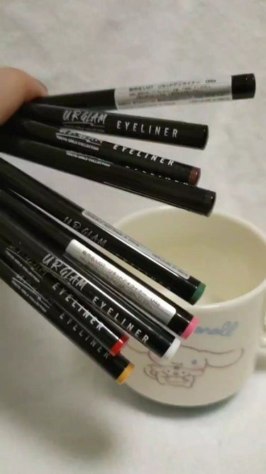 UR GLAM　LIQUID EYELINER/U R GLAM/リキッドアイライナーを使ったクチコミ（1枚目）