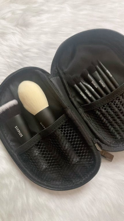 黒竹メイクブラシ9本セット-禅/SIXPLUS/メイクブラシの人気ショート動画