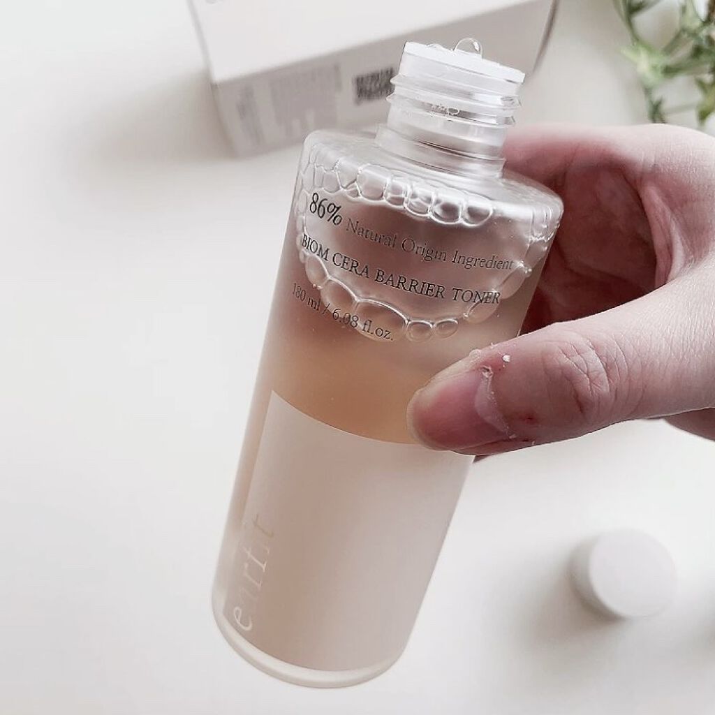 バイオム セラ バリア トナー/earfit/化粧水を使ったクチコミ（2枚目）