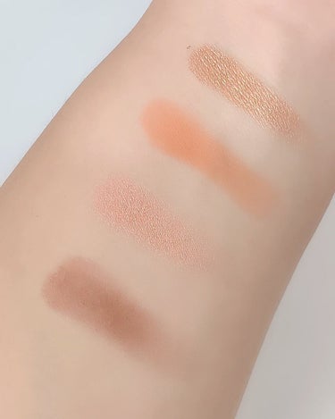 ソルテッド キャラメル ミニ アイシャドウ パレット/Too Faced/アイシャドウパレットを使ったクチコミ（7枚目）