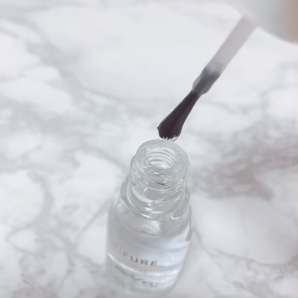 ちふれ トップ コートのクチコミ「\セルフネイルのもちをアップ/

❥ちふれ
❥トップコート N
❥352円 (in イオン)
.....」（3枚目）