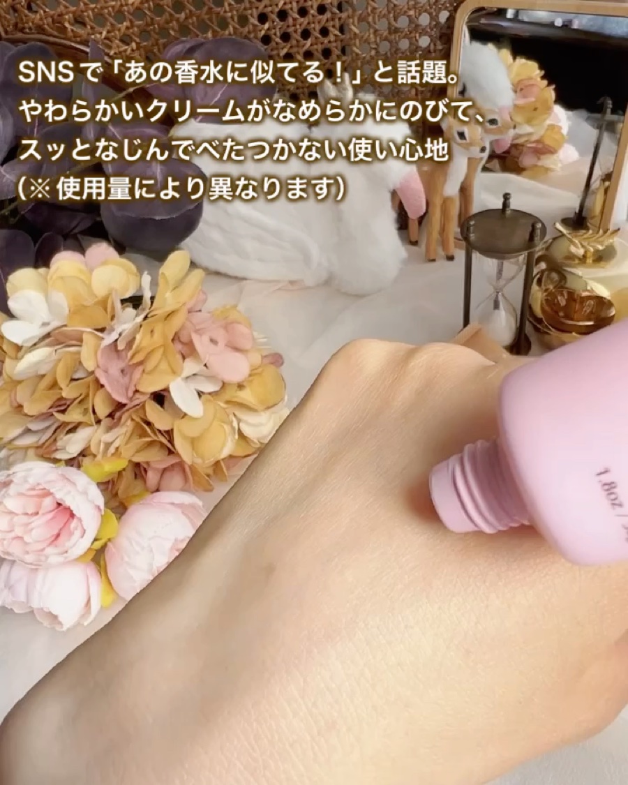 パフュームハンドクリーム プリズムリリー/ReLUCE/ハンドクリームを使ったクチコミ（3枚目）