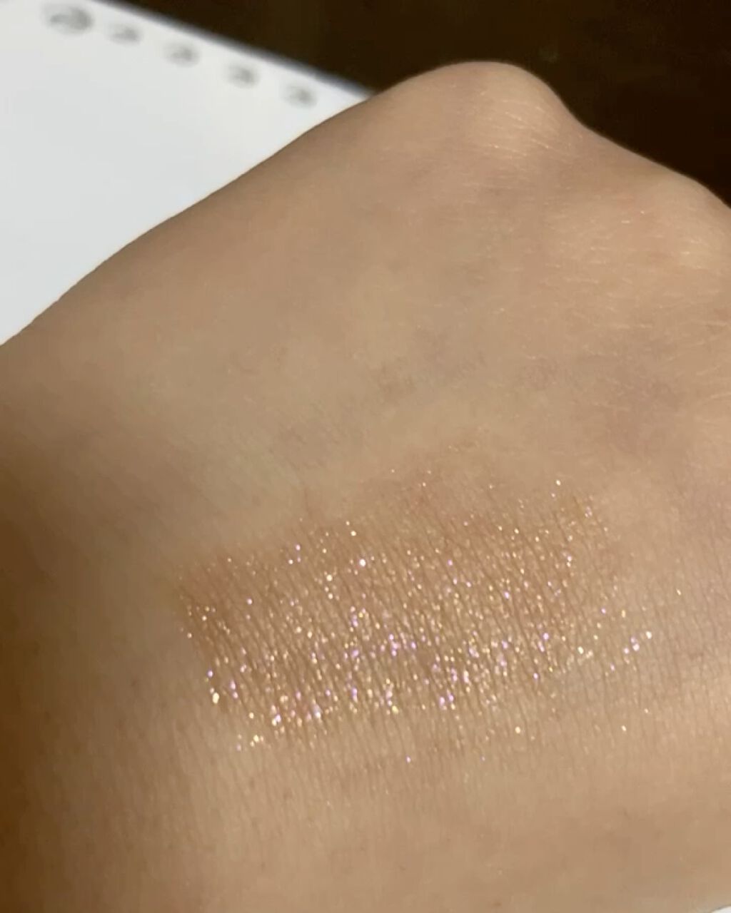 ダイヤモンドシリーズ 星空リキッドアイシャドウ/ZEESEA/リキッドアイシャドウを使ったクチコミ（3枚目）