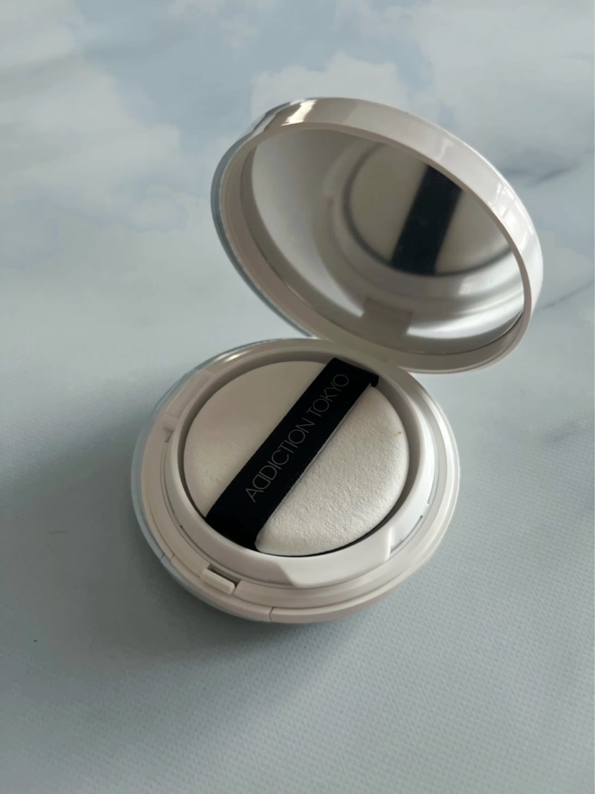 アディクション スキンケアUV タッチアップ クッション ケース/ADDICTION/クッションファンデーションを使ったクチコミ（2枚目）