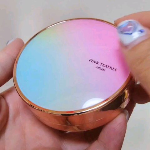 ピンクティーツリーカバークッション/APLIN/クッションファンデーションを使ったクチコミ（3枚目）