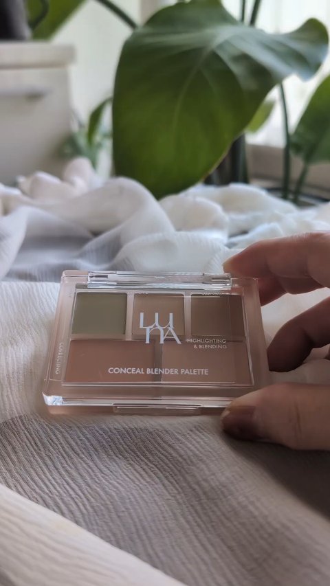 コンシールブレンダーパレット/LUNA/パレットコンシーラーを使ったクチコミ（1枚目）