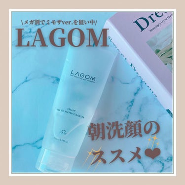 ✔︎LAGOM
ジェルトゥウォーター クレンザー

✔︎感想
有名な朝洗顔のジェル❤︎
朝が弱いので、あまり洗顔を泡立てたりするの好きじゃなくて、
朝はフォームタイプの洗顔料をよく使うのですが、
これは