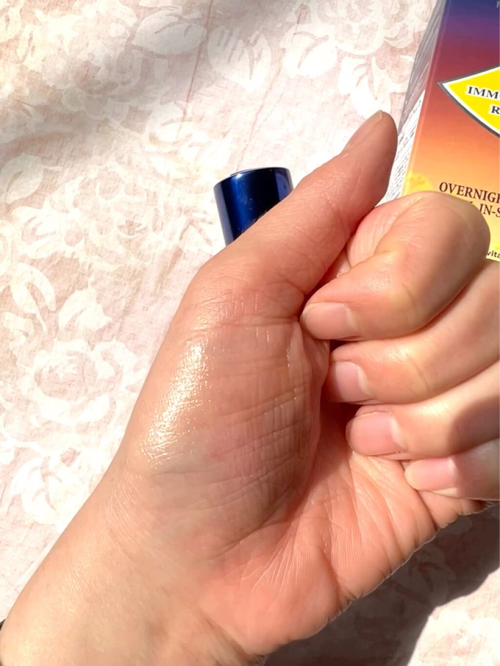 イモーテル オーバーナイトリセットセラム/L'OCCITANE/美容液を使ったクチコミ（3枚目）