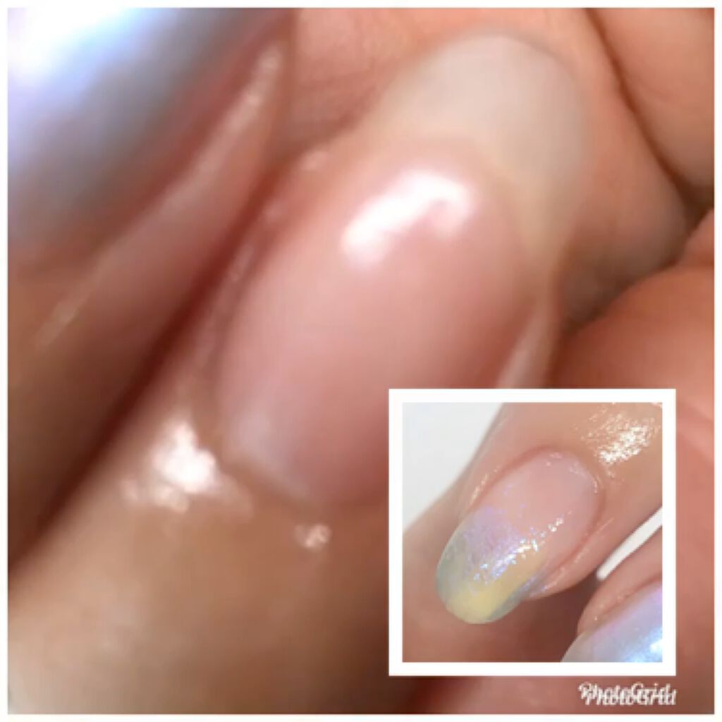 ネイルホリック リミテッドカラー Sea Shell/ネイルホリック/マニキュアを使ったクチコミ（2枚目）