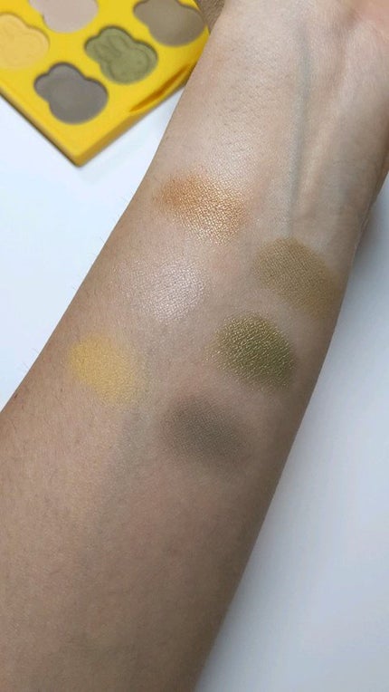 miffy アイシャドウパレット/ミッフィー メイクアップシリーズ/アイシャドウパレットを使ったクチコミ(3枚目)