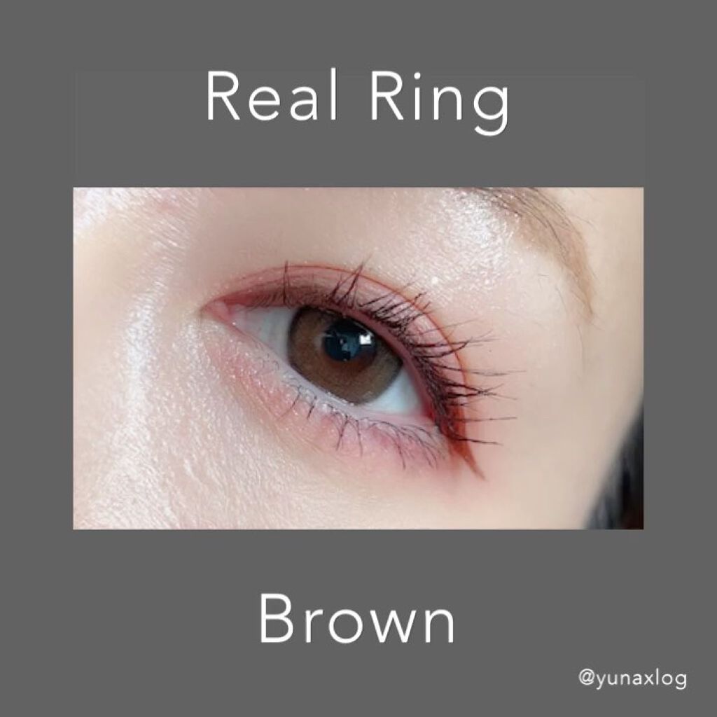 Real Ring 1Month/OLENS/１ヶ月（１MONTH）カラコンの動画クチコミ1つ目