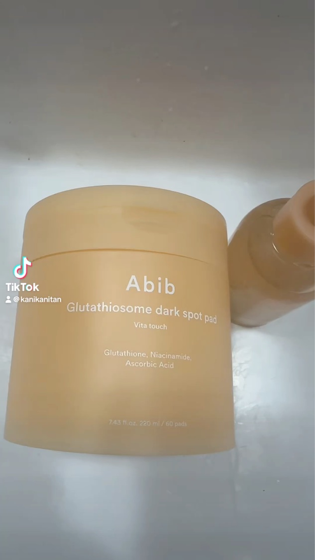 グルタチオンソームダークスポットパッドビタタッチ/Abib /トナーパッドを使ったクチコミ（1枚目）