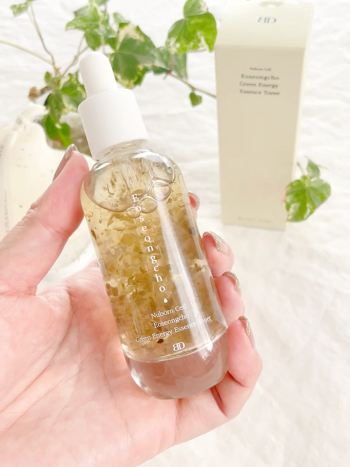 [ブランドゥブ] ヌボンセル ドクダミグリーンエナジーエッセンストナー/BLANC DUBU/化粧水の動画クチコミ3つ目