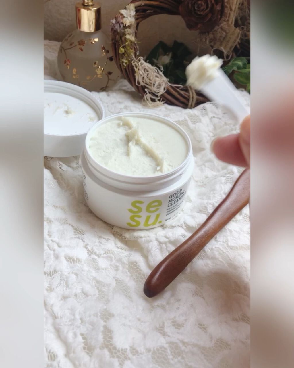 GOOD MORING  CLEANSER/simply works/クレンジングバームを使ったクチコミ（1枚目）