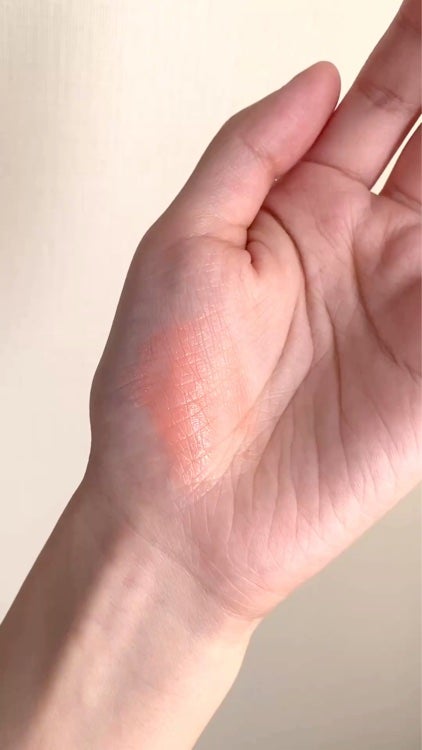 メルティンググロウチークバーム/hana by hince/ジェル・クリームチークを使ったクチコミ(6枚目)