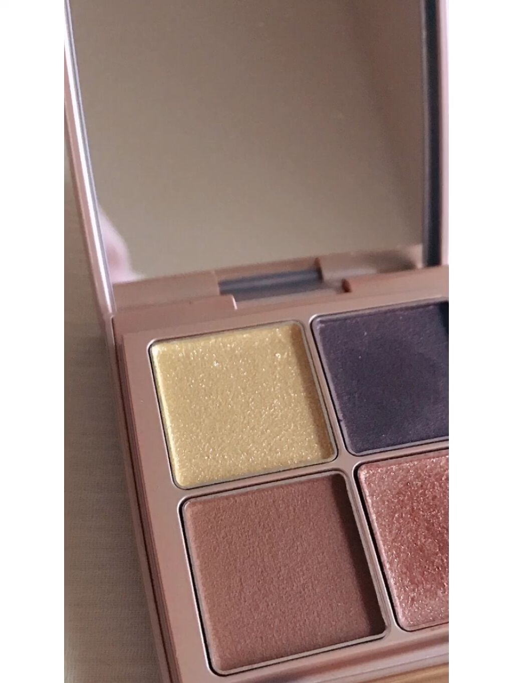 ニュアンスカラーアイシャドウ4 スーパーマリオコラボ/BABYMEE/アイシャドウパレットを使ったクチコミ（1枚目）