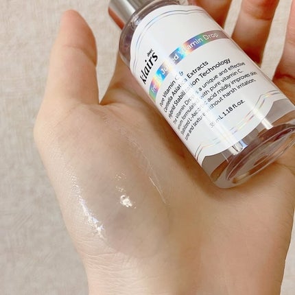 フレッシュリージュースドビタミンドロップ(35ml)/Klairs/美容液を使ったクチコミ(7枚目)