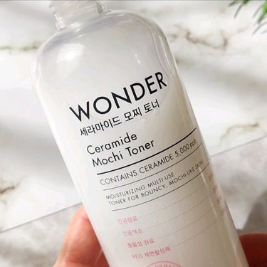 Wonder Ceramide Mochi Toner（トニーモリーワンダーCモチトナー）/TONYMOLY/化粧水を使ったクチコミ（5枚目）