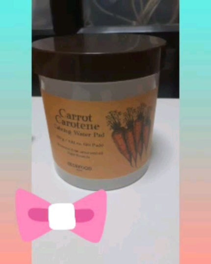 キャロットカロテン カーミングウォーターパッド/SKINFOOD/トナーパッドの人気ショート動画