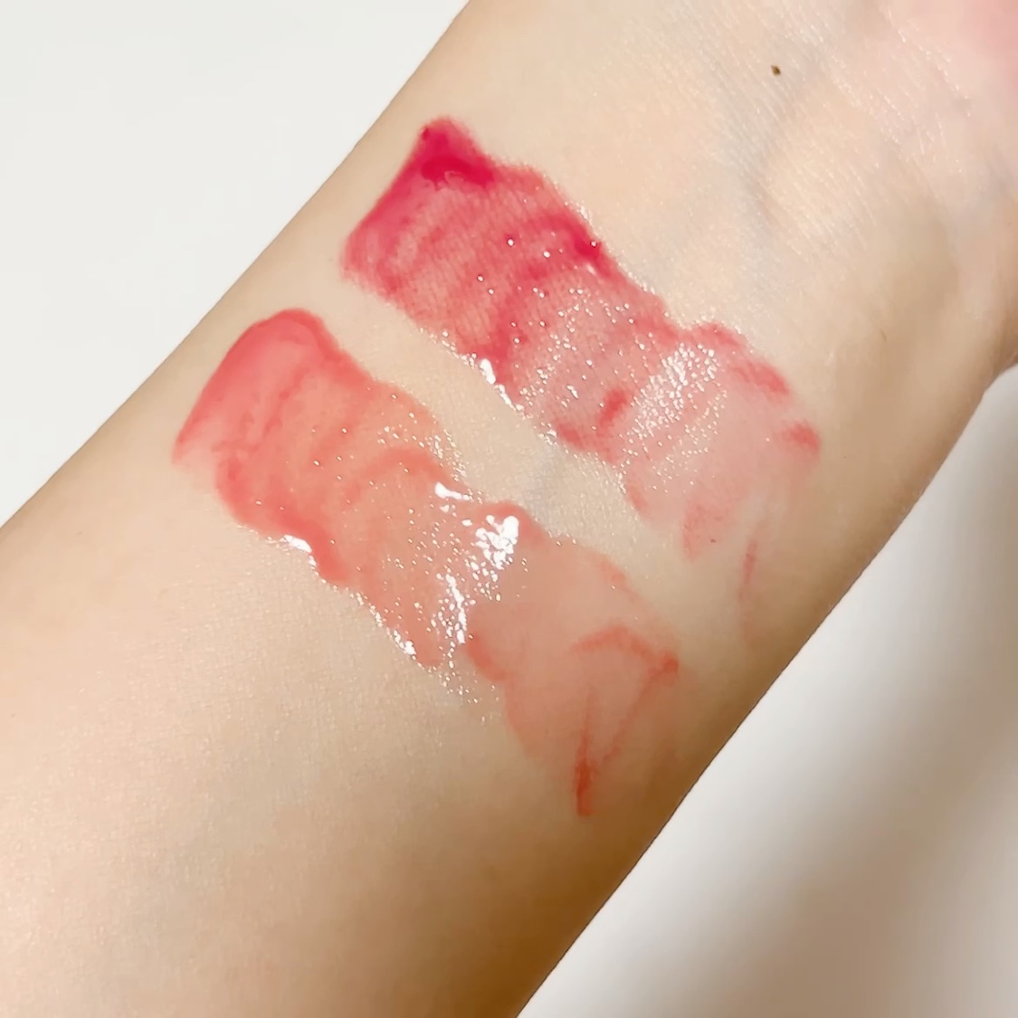 LIP PLUMPER GLAZE TINT/ROJEV/口紅を使ったクチコミ（3枚目）