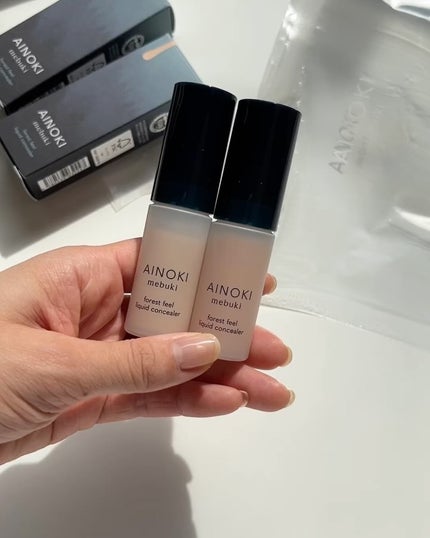 フォレスト フィール リキッド コンシーラー/AINOKI mebuki/リキッドコンシーラーの動画クチコミ1つ目