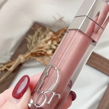 ディオール アディクト リップ マキシマイザー 014シマー マカダミア/Dior/リップグロスを使ったクチコミ（3枚目）