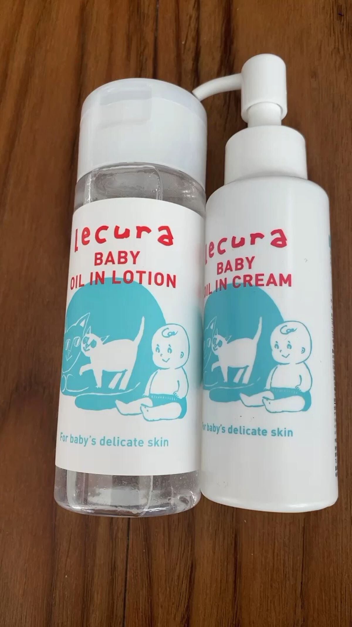 LECURA BABY OIL IN LOTION/Lecura（ルクラ）/化粧水を使ったクチコミ（1枚目）