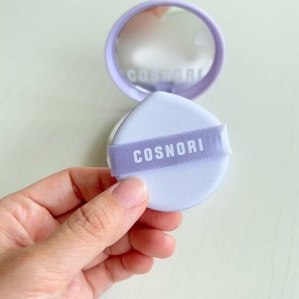 パンテノールバリアクッション/COSNORI/クッションファンデーションを使ったクチコミ(5枚目)