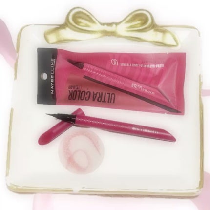 ウルトラカラー アイライナー/MAYBELLINE NEW YORK/リキッドアイライナーを使ったクチコミ(1枚目)