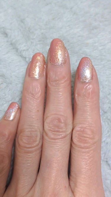 UR GLAM　COLOR NAIL SELECTION BE4＜スパークルカラー＞/U R GLAM/マニキュアを使ったクチコミ（1枚目）