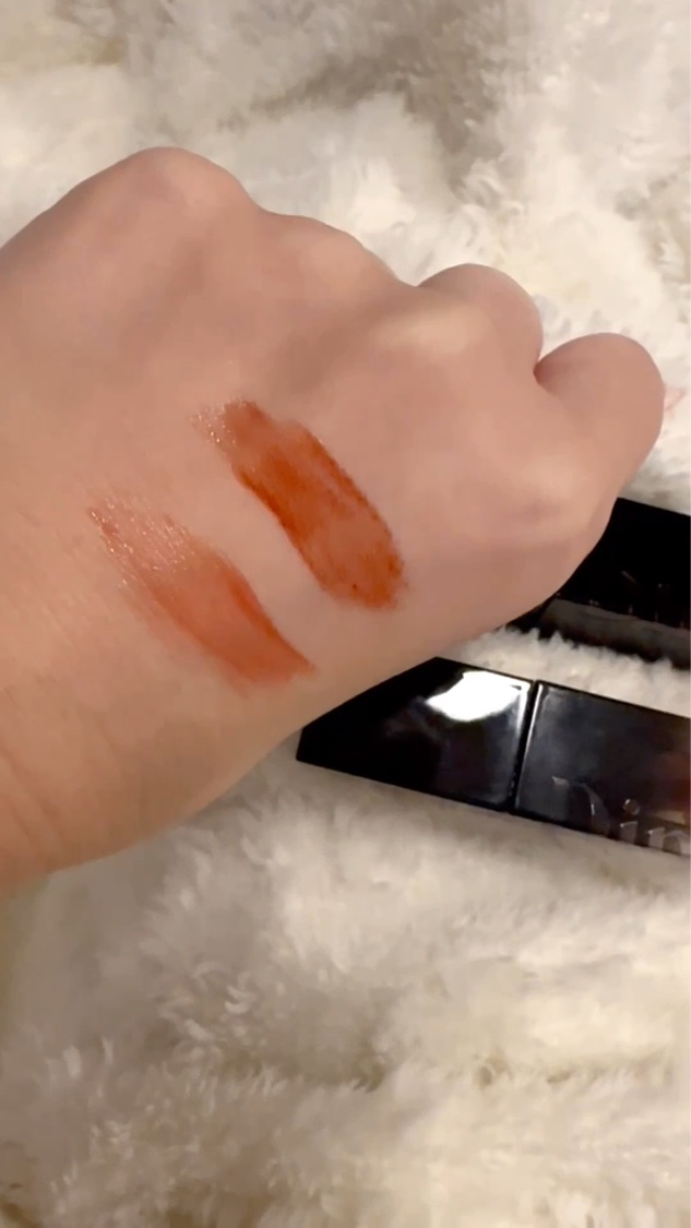 ブラーグロイリップティント/Dinto/リップティントの動画クチコミ3つ目