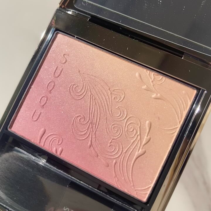 ブラーリング カラー ブラッシュ/SUQQU/パウダーチークを使ったクチコミ（2枚目）