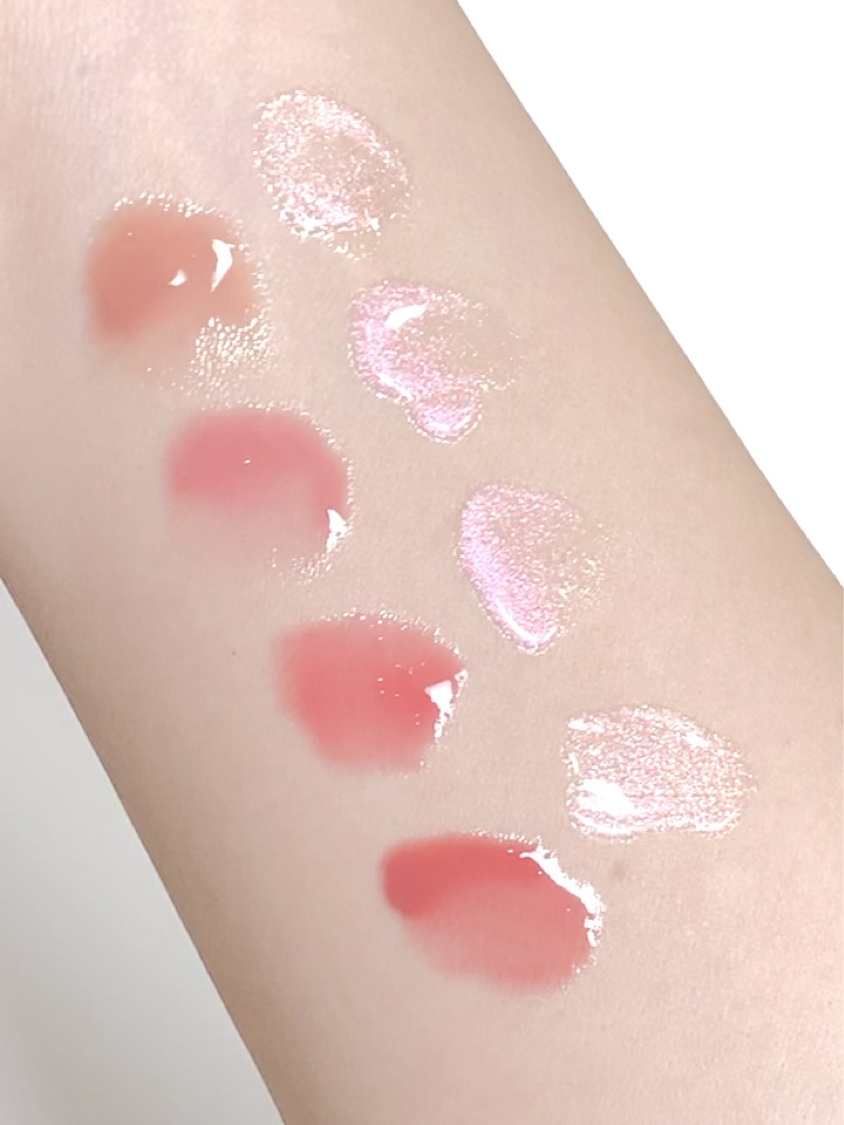 デューステインシアーリップグロス/Milk Touch/リップグロスを使ったクチコミ（3枚目）