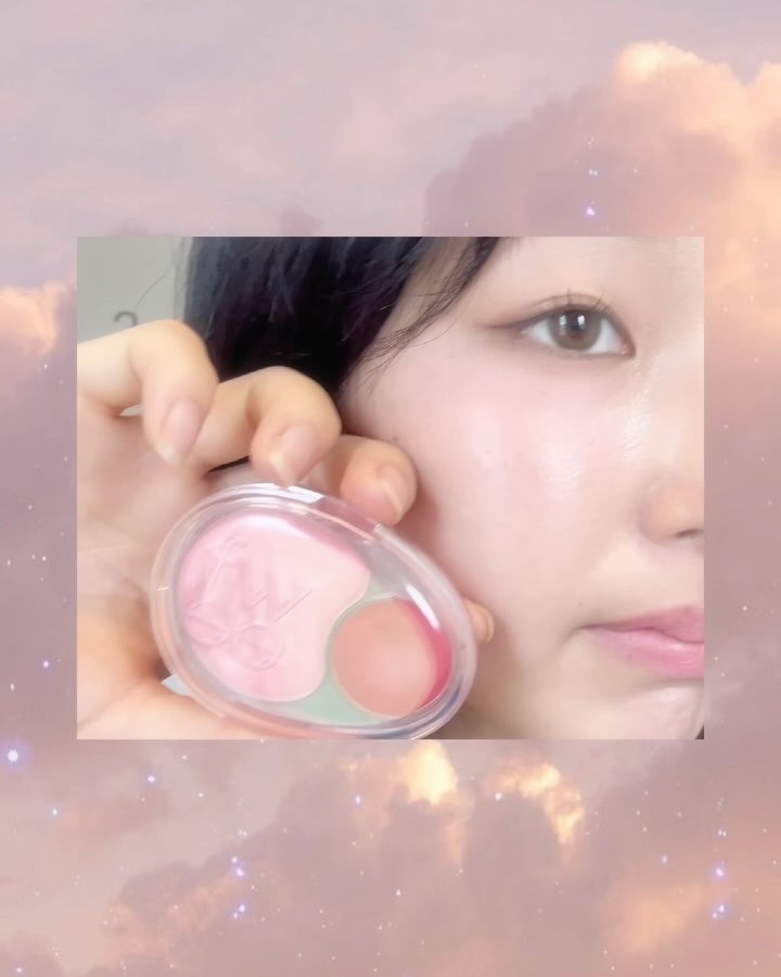 デュアルチークメロウ/fwee/ジェル・クリームチークの動画クチコミ4つ目