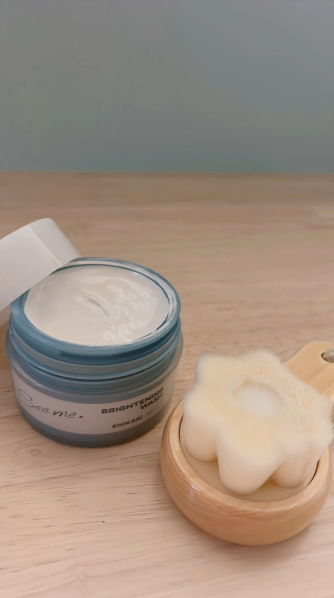 BRIGHTENING WASH/SHIKARI/その他洗顔料の動画クチコミ3つ目