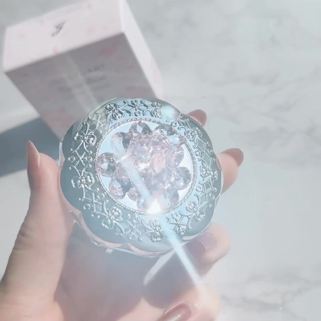 ジルスチュアート クリスタルブルーム ペタルクチュールアイズ デュオ/JILL STUART/アイシャドウパレットの動画クチコミ5つ目