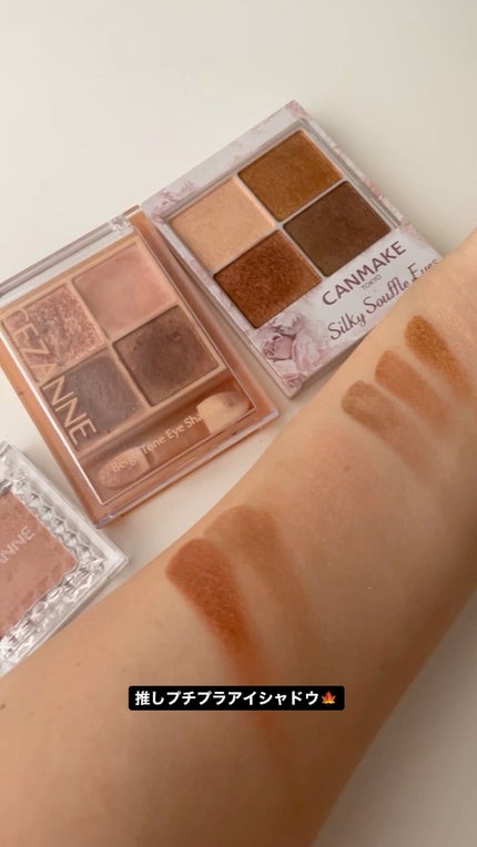 シングルカラーアイシャドウ/CEZANNE/単色アイシャドウの人気ショート動画