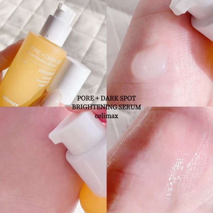ポア ブライトニング シミケアセラム/celimax/美容液を使ったクチコミ（3枚目）