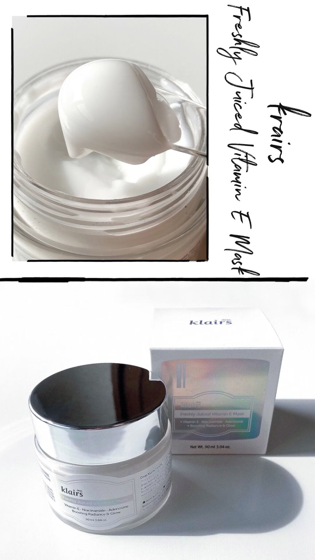 フレッシュリージュースドビタミンEマスク(90g)/Klairs/フェイスクリームの人気ショート動画