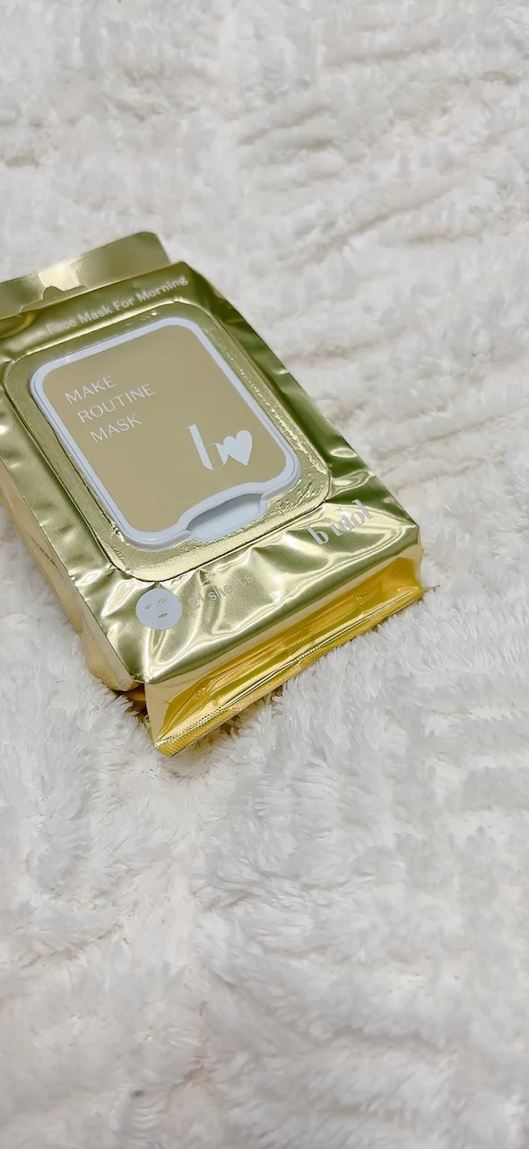 メイクルーティンマスクR/b idol/シートマスク・パックの動画クチコミ2つ目