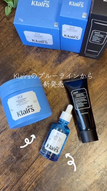 EGFブルーカーミング トナーパッド/Klairs/トナーパッドの人気ショート動画