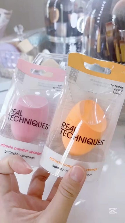 Miracle Complexion Sponge/Real Techniques/パフ・スポンジの人気ショート動画