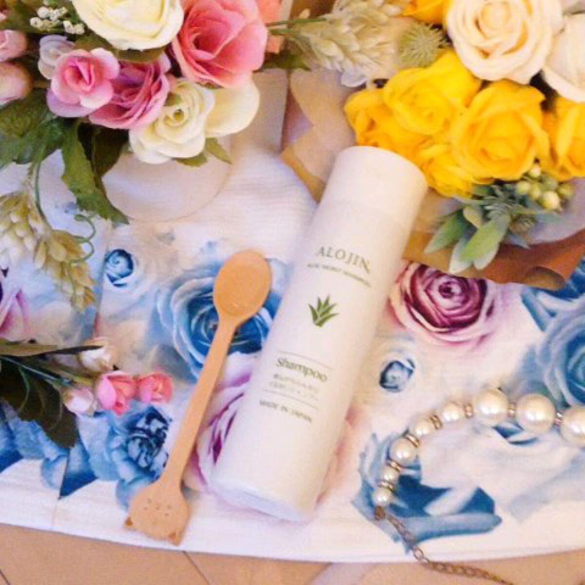 アロエモイストシャンプー/アロジン/市販シャンプーを使ったクチコミ（2枚目）