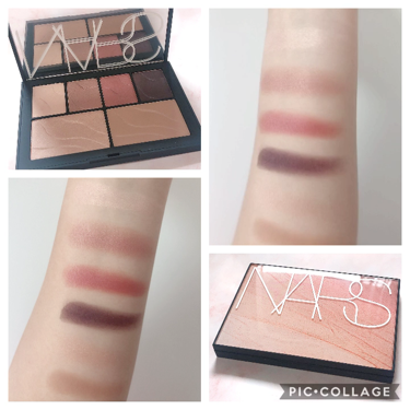 ホットナイツ フェースパレット/NARS/パウダーアイシャドウを使ったクチコミ（3枚目）