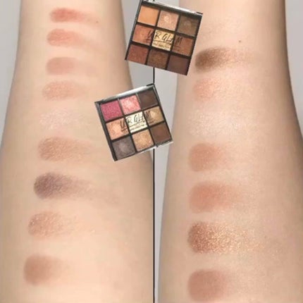 UR GLAM BLOOMING EYE COLOR PALETTE/U R GLAM/アイシャドウパレットを使ったクチコミ(3枚目)