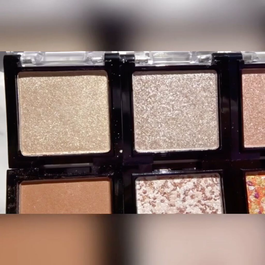 UR GLAM　MARBLE EYESHADOW/U R GLAM/単色アイシャドウの動画クチコミ4つ目