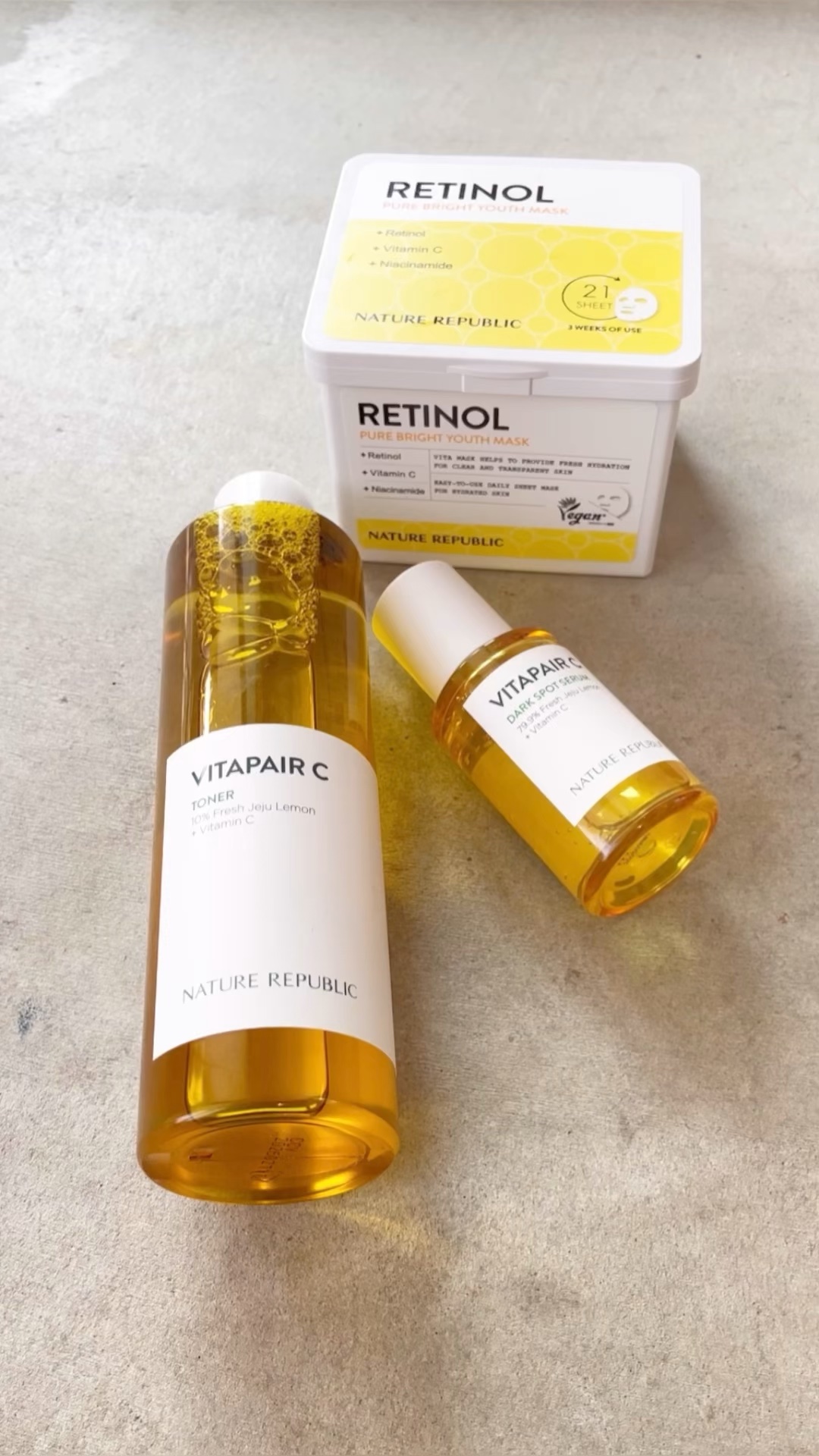 ビタペアC シミケアセラム/ネイチャーリパブリック/美容液を使ったクチコミ（1枚目）