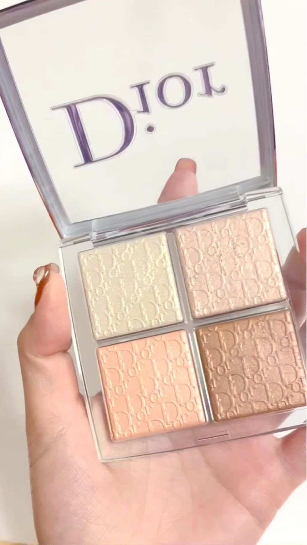 【旧】ディオール バックステージ フェイス グロウ パレット/Dior/ハイライトを使ったクチコミ（1枚目）