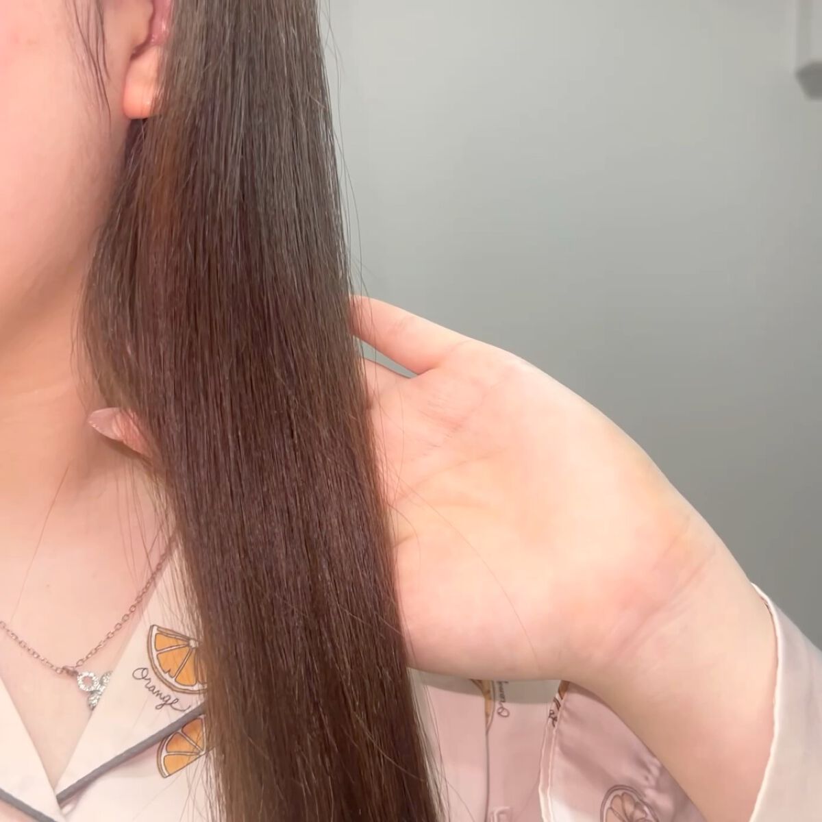 バスグロウ ストレート&シャイン シャンプー/トリートメント/LUX/市販シャンプーを使ったクチコミ（2枚目）